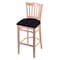 Holland Bar Stool Co 30" Bar Stool, Natural Finish, Canter Twilight Seat 312030Nat002 - alternate 1